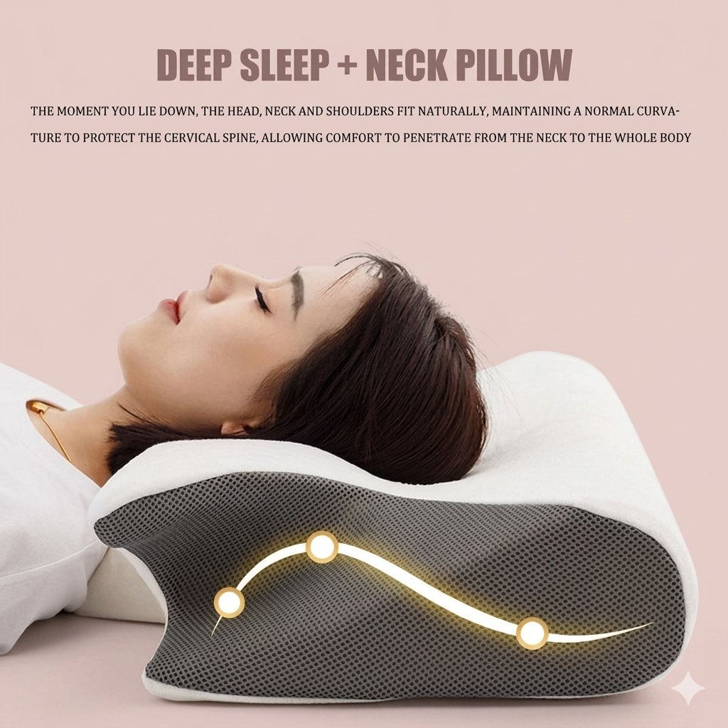 Butterfly Ergonomic Pillow
