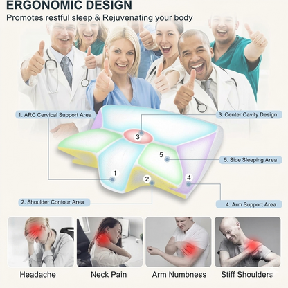 Butterfly Ergonomic Pillow