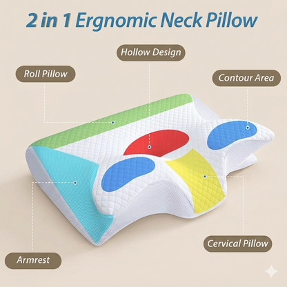 Butterfly Ergonomic Pillow