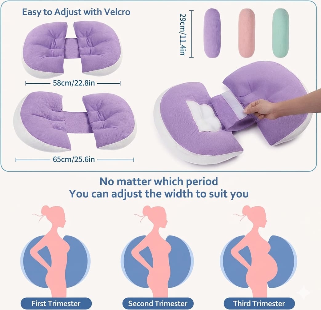 Pregnancy & Side Sleep Support Pillow